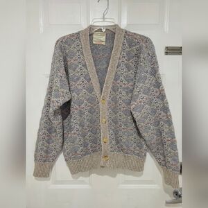 Lord Jeff Women's Vintage  Sweater  Cardigan Size L Made in USA